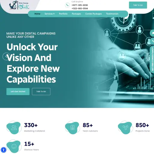 Web Design Dock