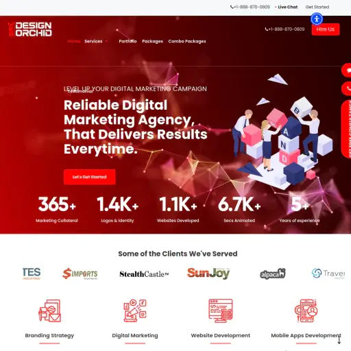 Web Design Orchid