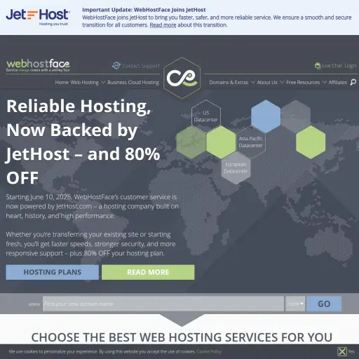 WebHostFace