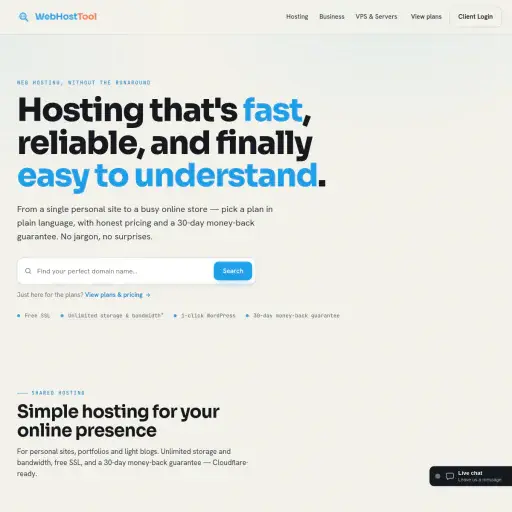 Web Host Tool