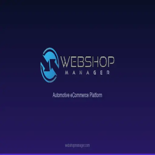 Web Shop Manager - eCommerce