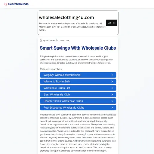 Wholesaleclothing4u