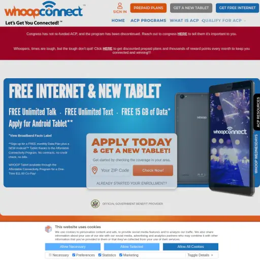 Whoop Connect