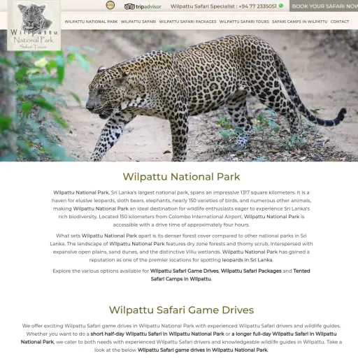 wilpattunationalpark.com