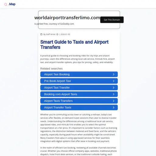 Worldairporttransferlimo