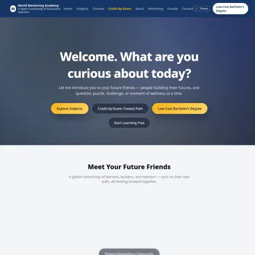 World Mentoring Academy