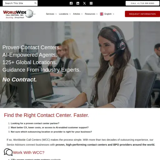 Worldwide Call Centers, Inc.