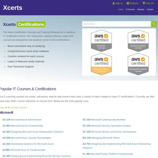 Xcerts Certification