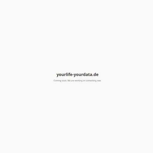 Your Life Your Data